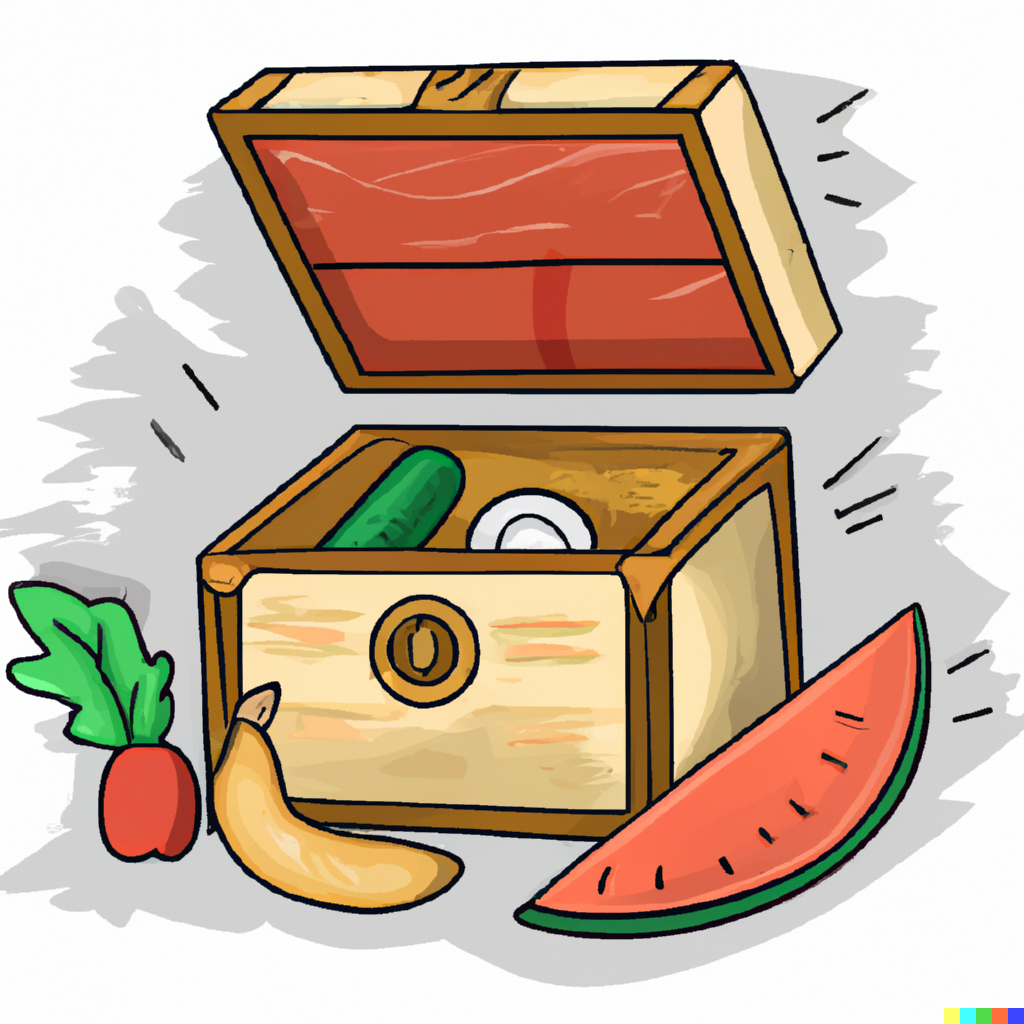 Food in Treasurebox